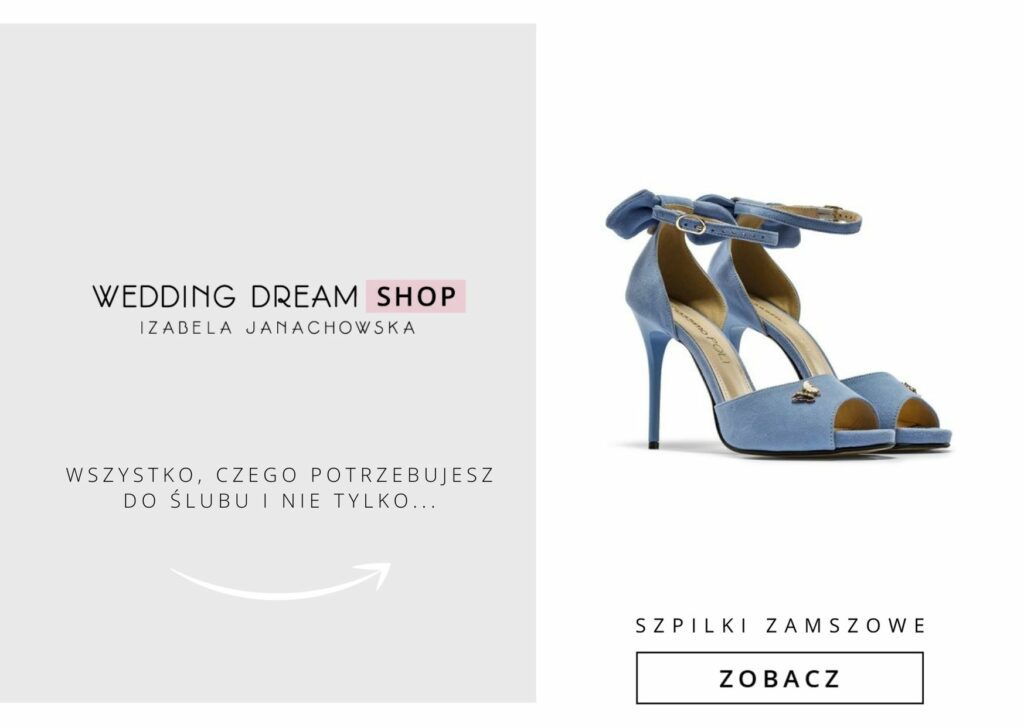 coś niebieskiego dla panny młodej: buty weddingdream.shop