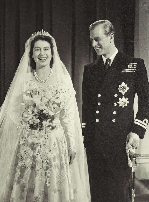 królowa Elżbieta II i książe Filip