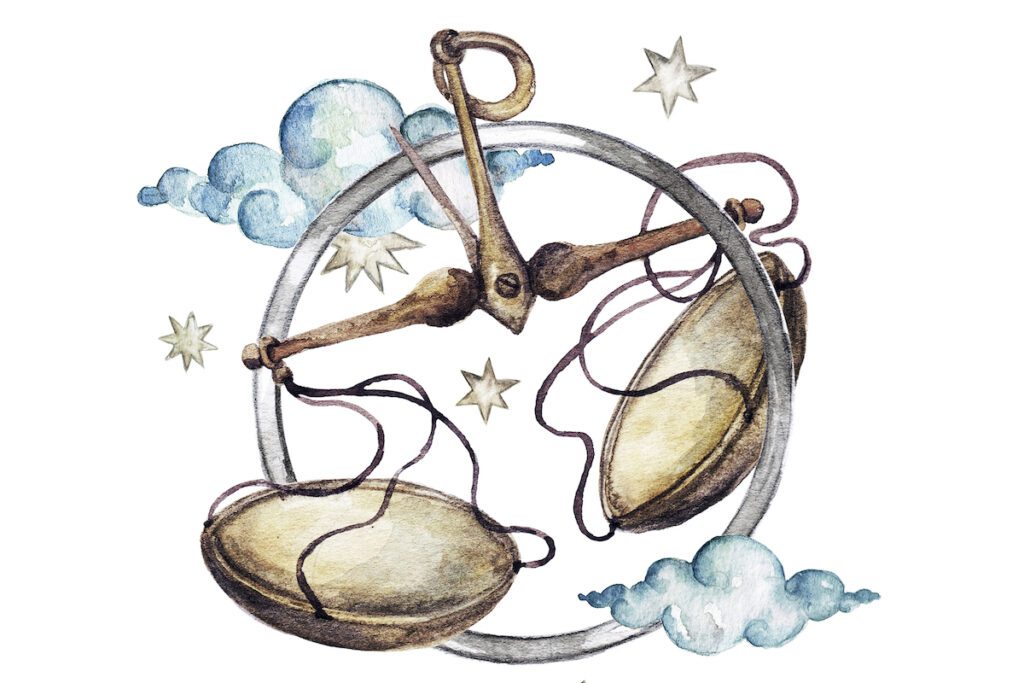 znak zodiaku waga