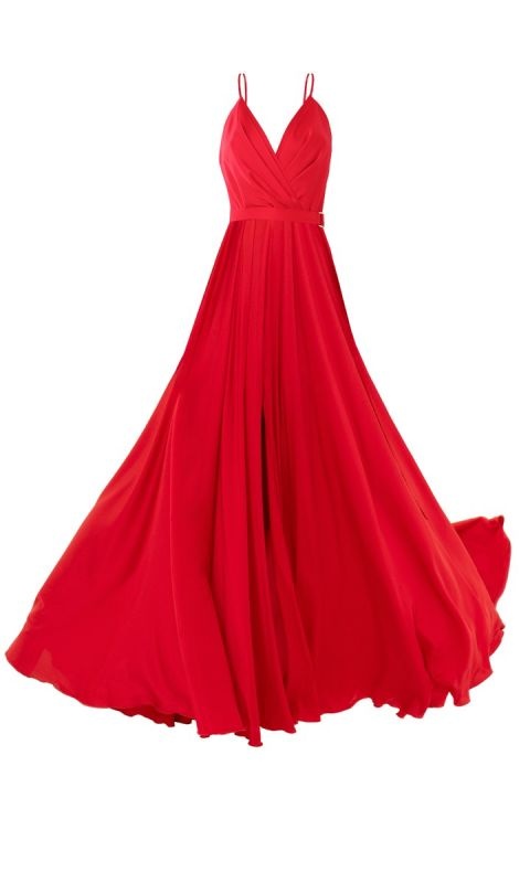 czerwona suknia angelika józefczyk na walentynki