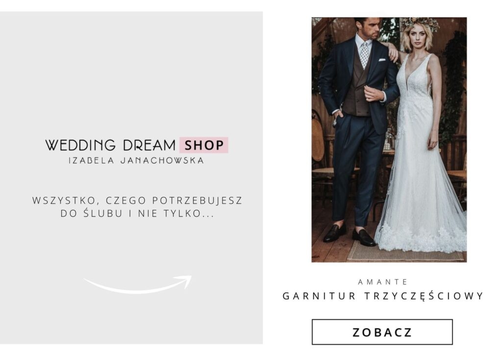 garnitur amante wedding dream shop