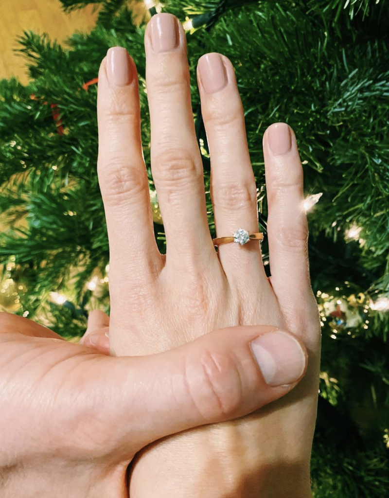 pierścionek zaręczynowy joanny kudzbalskiej