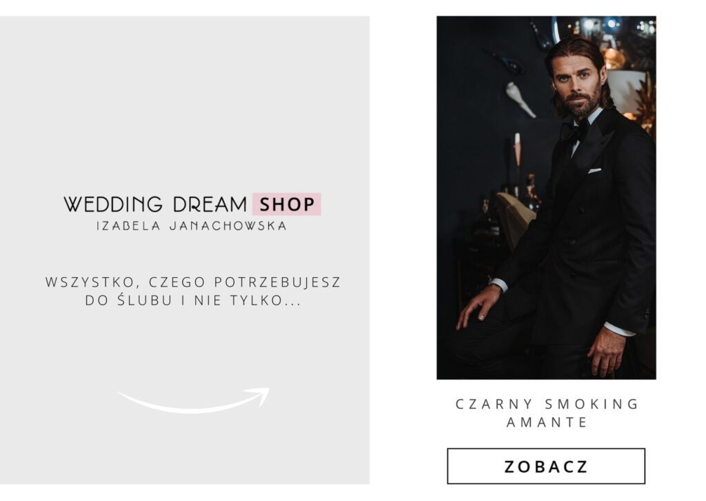 czarny smoking amante