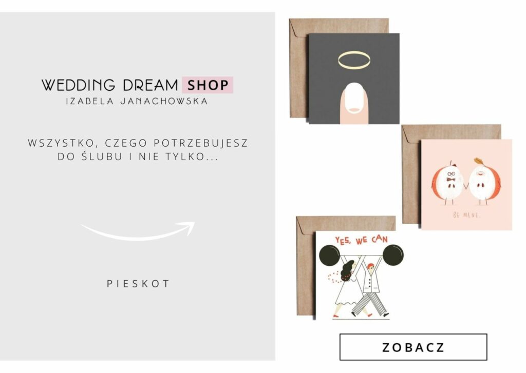 prezenty na ślub weddingdream.shop