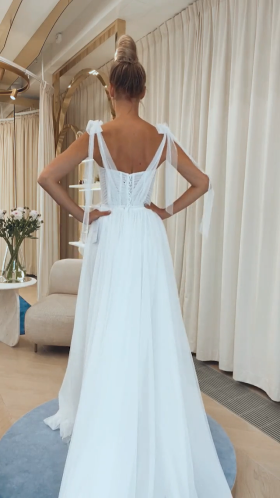 izabelaj janachowska w sukni ślubnej z nowej kolekcji