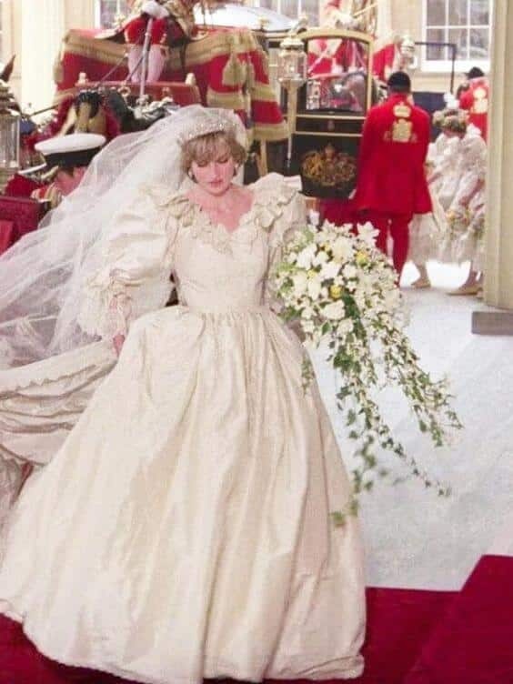Suknia ślubna Księżnej Diany