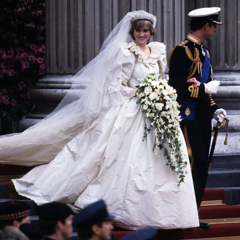 księżna diana w dniu ślubu