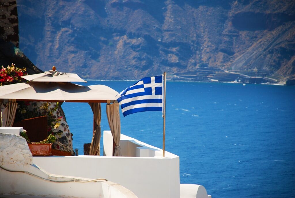 grecki krajobraz