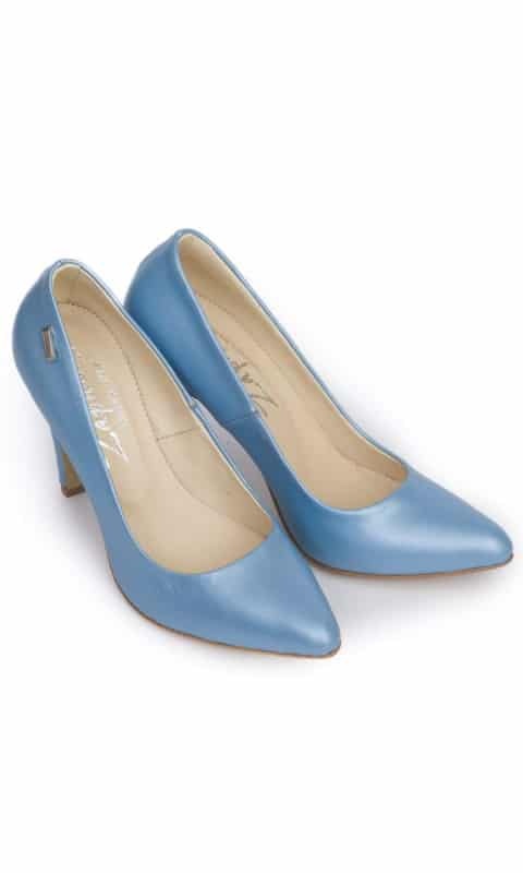 niebieskie buty