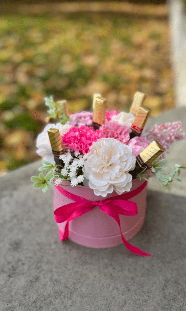 słodki flowerbox